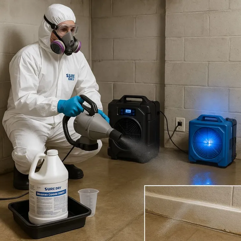 Sanitization and Odor Removal process in Troy, MO