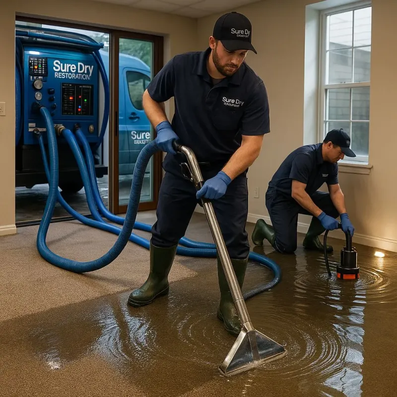 Water Extraction and Removal process in Troy, MO